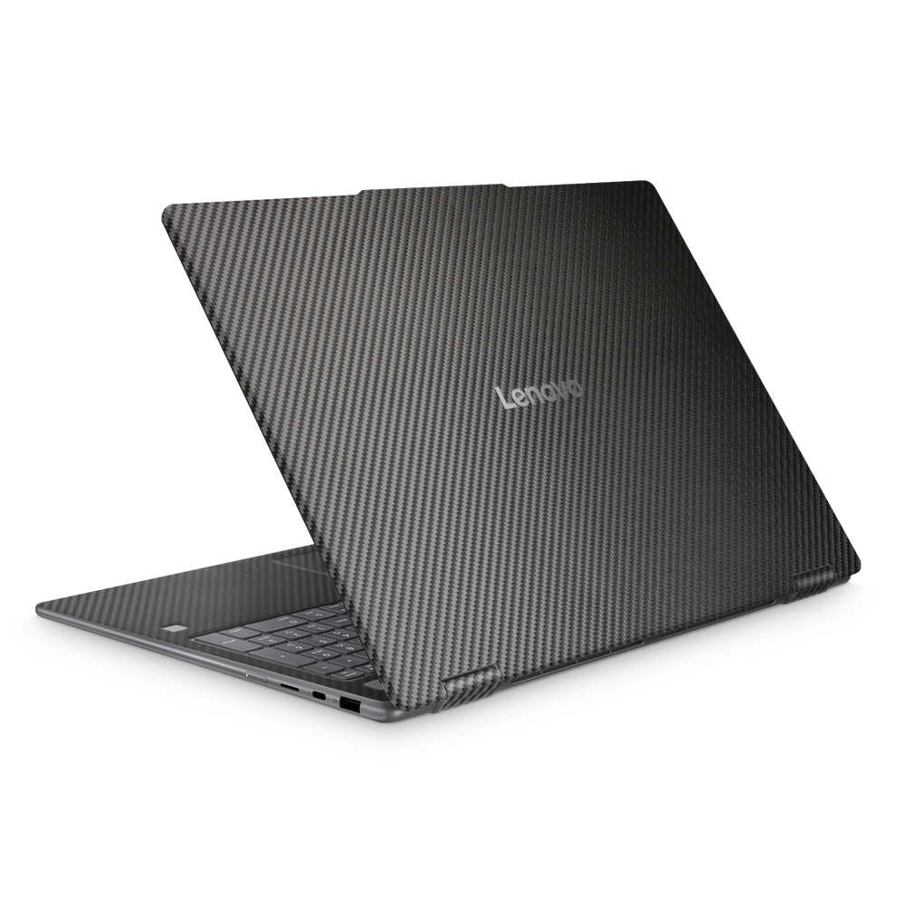 Lenovo Yoga 7 16 25 Professional Black Carbon Fiber Skin Wrap Cover