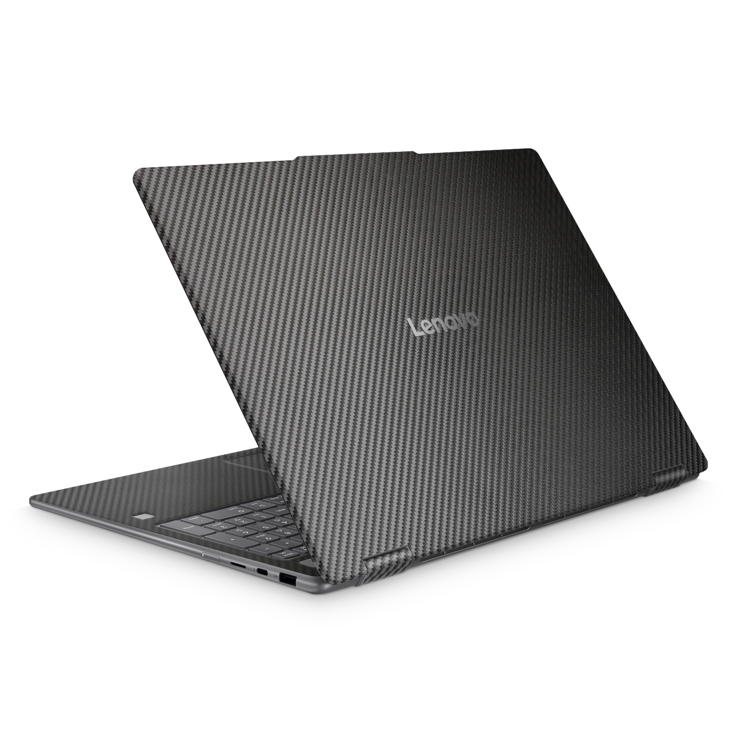 Lenovo Yoga 7 16 25 Professional Black Carbon Fiber Skin Wrap Cover