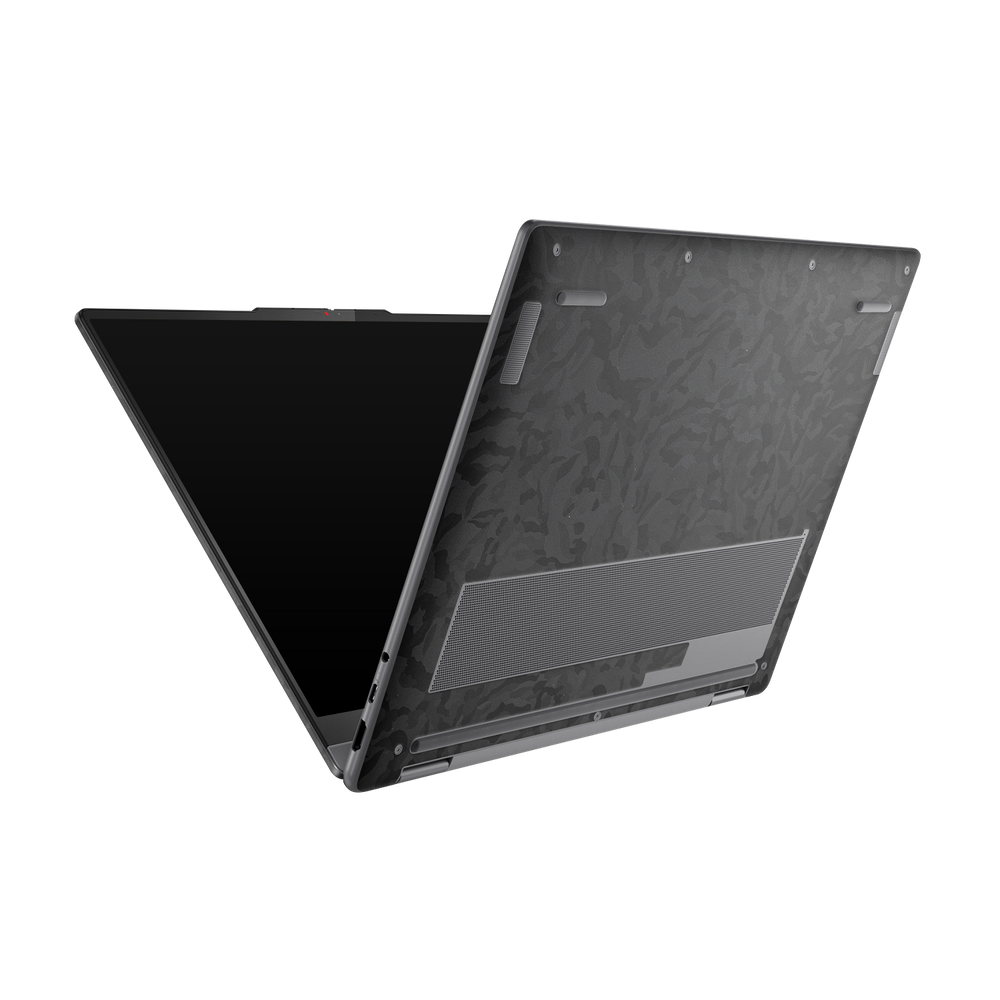 Lenovo Yoga 7 16 25 Professional Bottom Black Camo Skin Wrap Cover