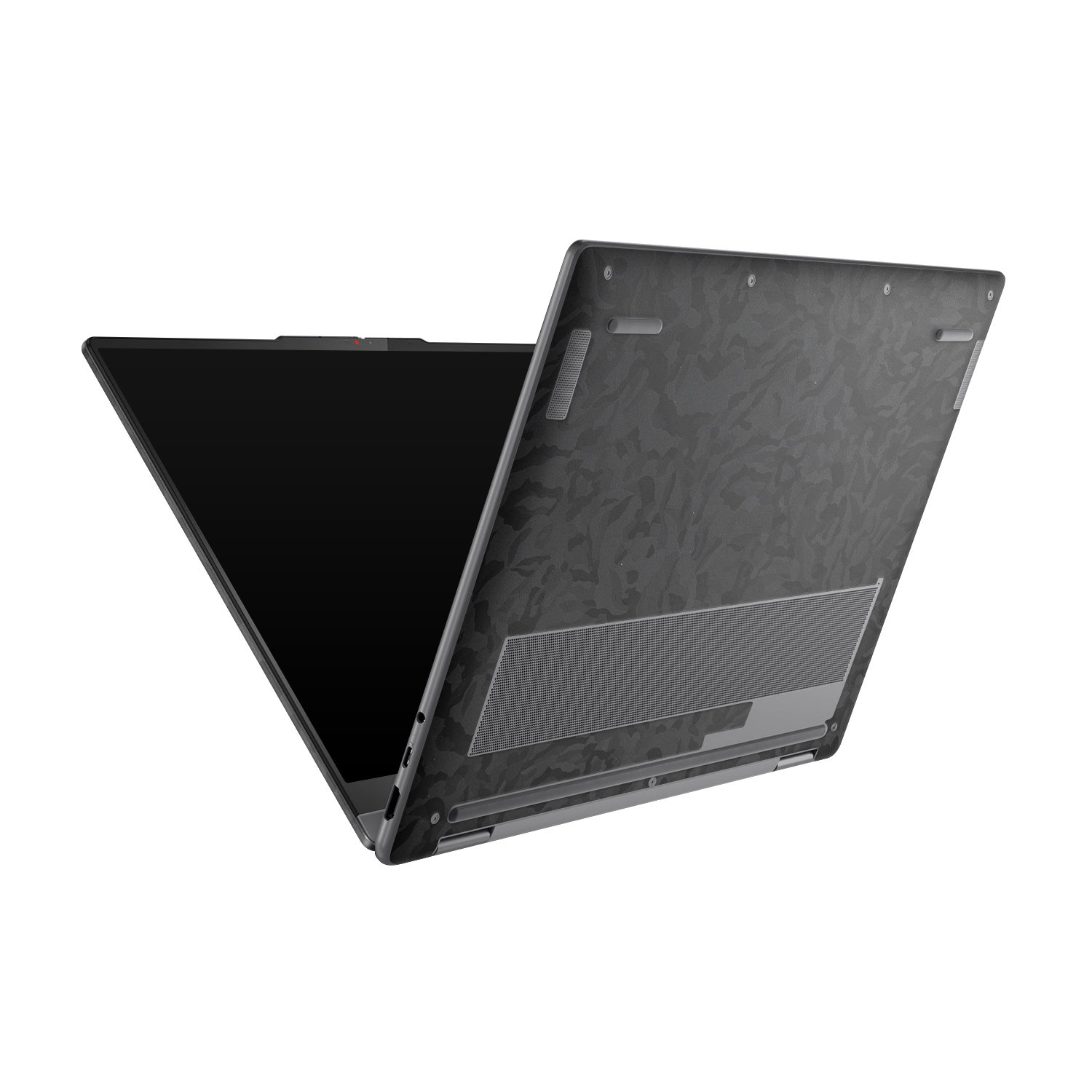 Lenovo Yoga 7 16 25 Professional Bottom Black Camo Skin Wrap Cover