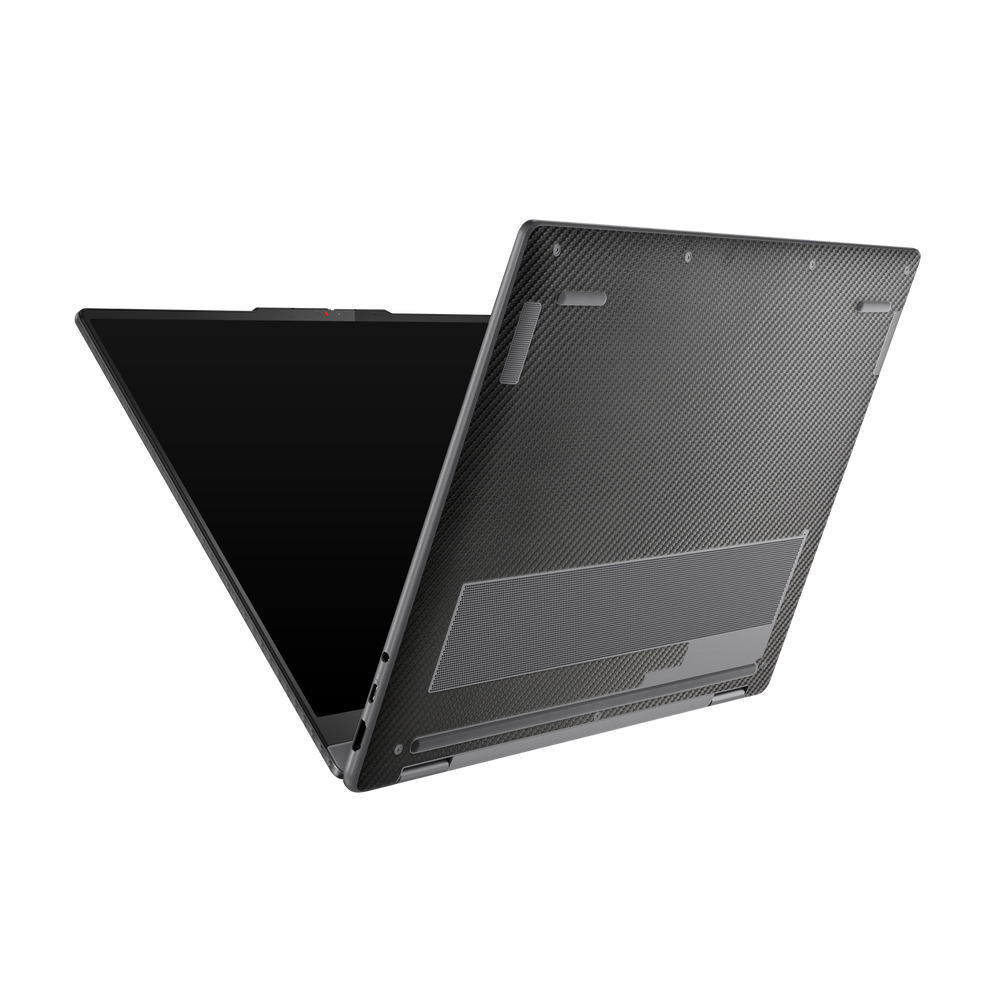 Lenovo Yoga 7 16 25 Professional Bottom Black Carbon Fiber Skin Wrap Cover