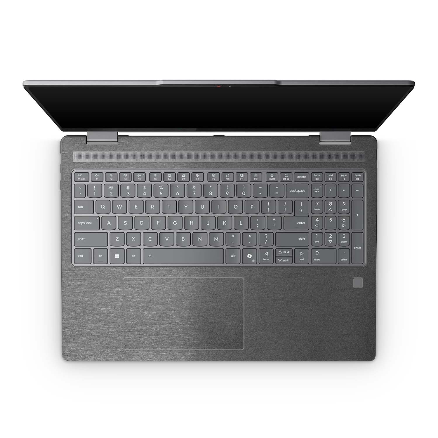 Lenovo Yoga 7 16 25 Professional Interior Brushed Black Skin Wrap Cover