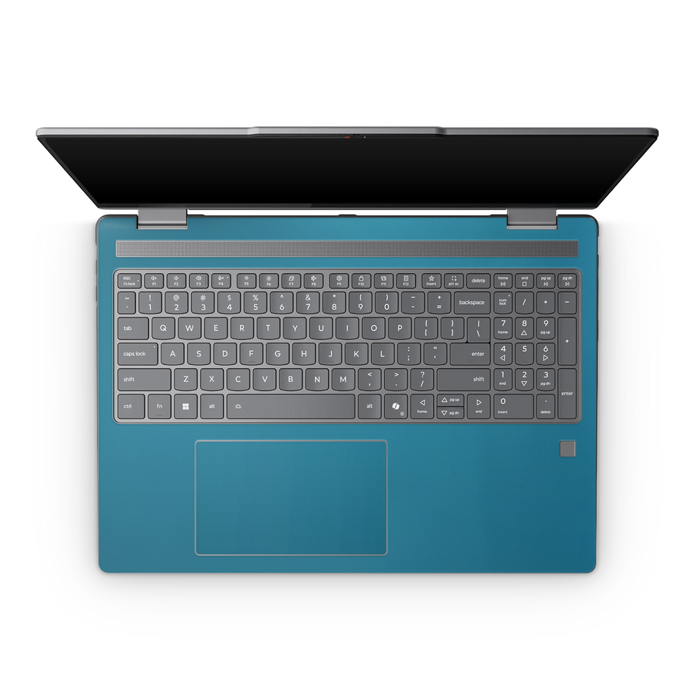 Lenovo Yoga 7 16 25 Professional Interior Satin Ocean Shimmer Skin Wrap Cover