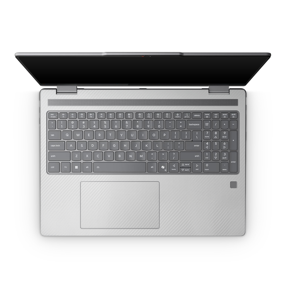 Lenovo Yoga 7 16 25 Professional Interior White Carbon Fiber Skin Wrap Cover