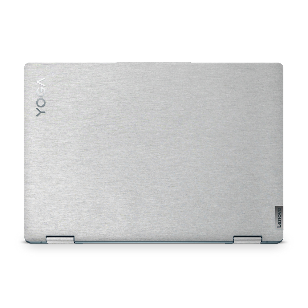 Lenovo Yoga 7I 14 2022 Essentials Brushed Aluminum Skin Wrap Cover