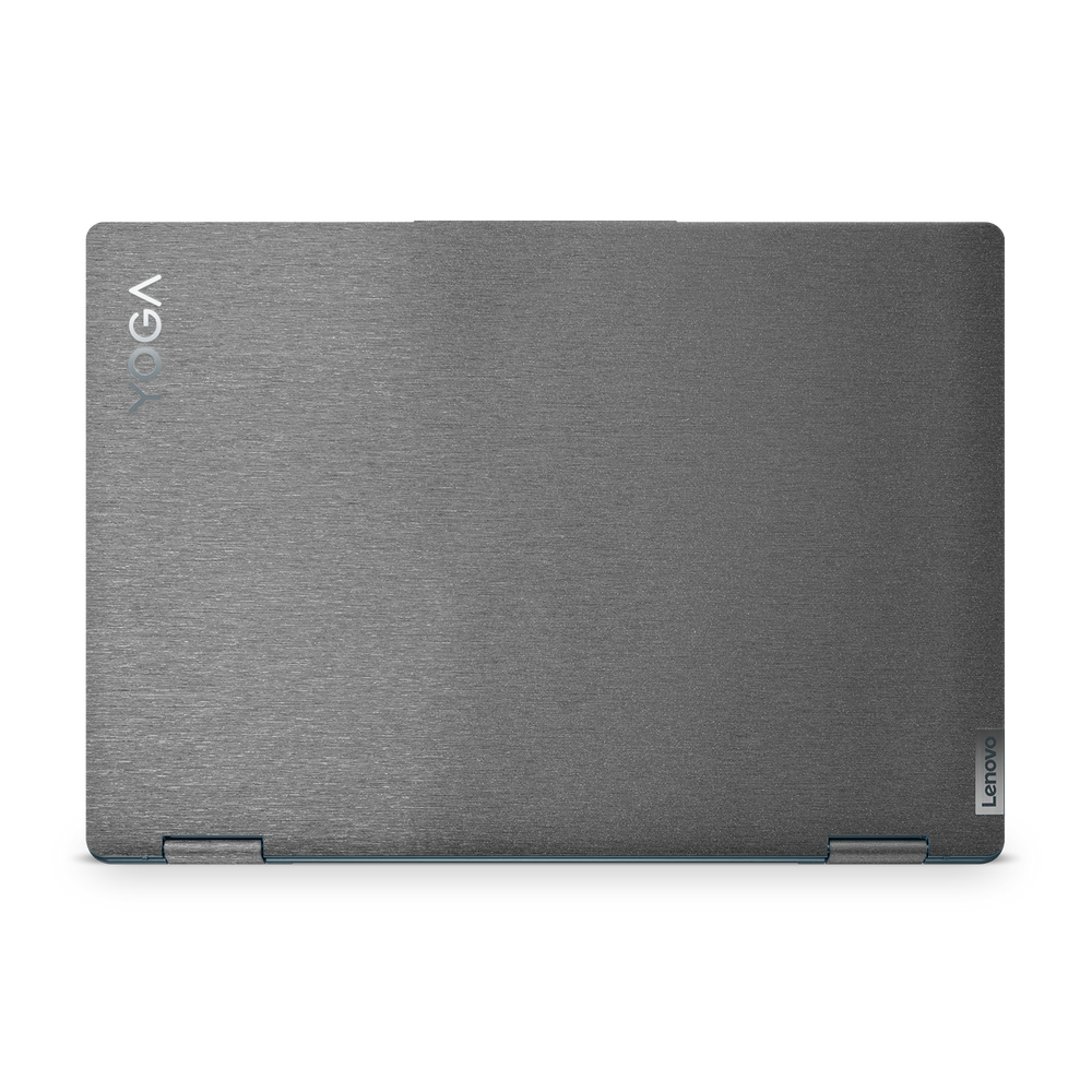Lenovo Yoga 7I 14 2022 Essentials Brushed Black Skin Wrap Cover
