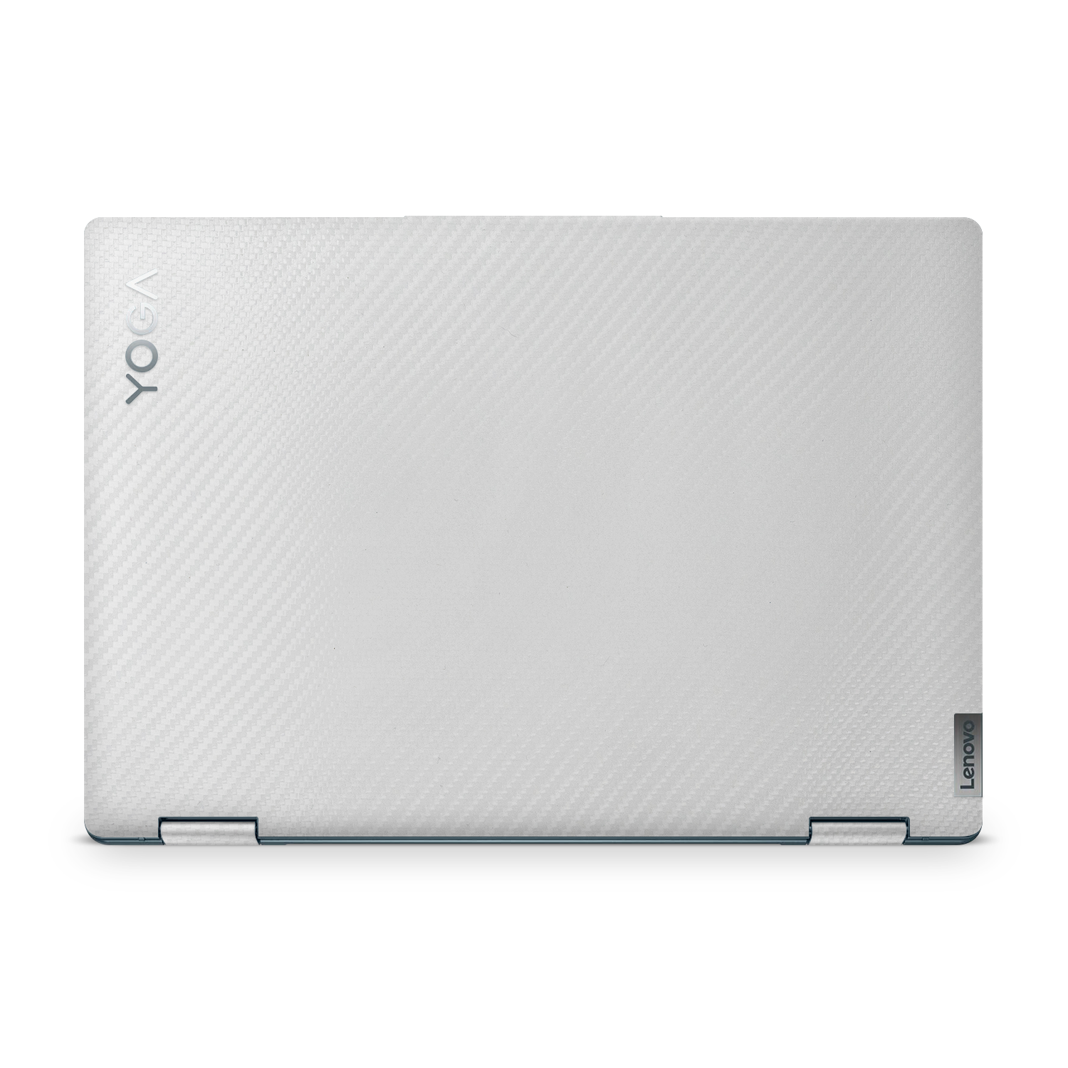 Lenovo Yoga 7I 14 2022 Essentials White Carbon Fiber Skin Wrap Cover