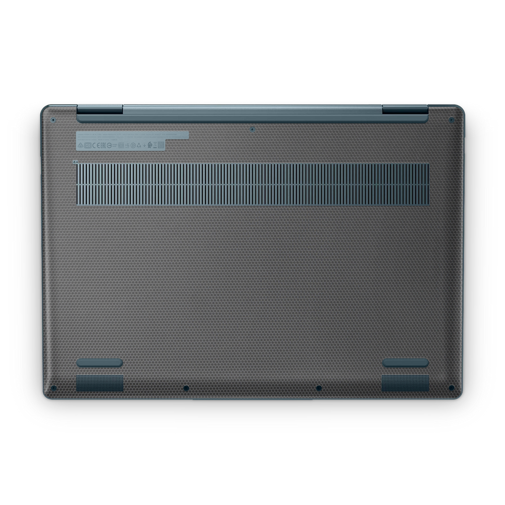 Lenovo Yoga 7I 14 2022 Professional Bottom Black Matrix Skin Wrap Cover