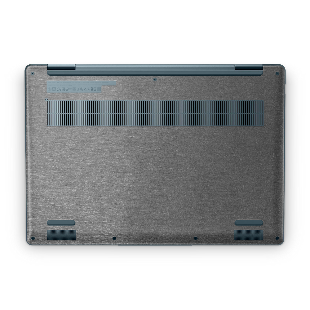 Lenovo Yoga 7I 14 2022 Professional Bottom Brushed Black Skin Wrap Cover