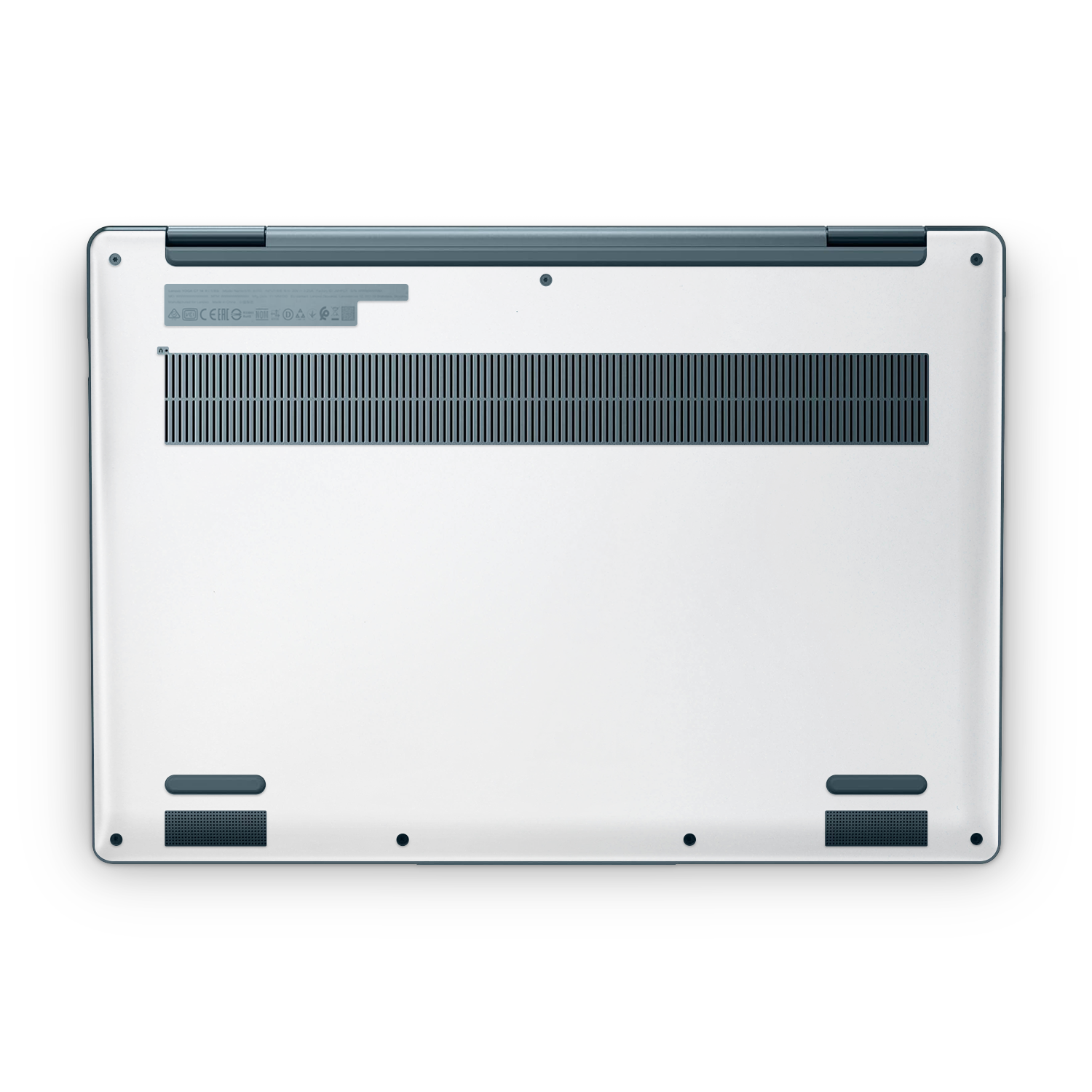 Lenovo Yoga 7I 14 2022 Professional Bottom Frosty Vanilla Skin Wrap Cover
