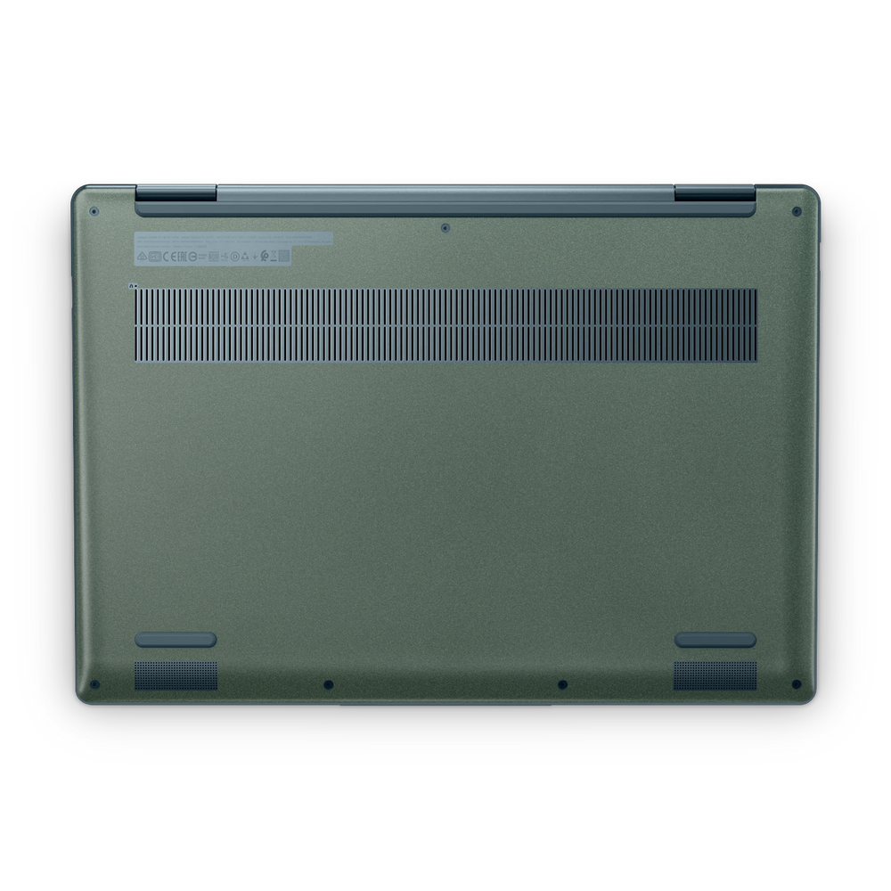 Lenovo Yoga 7i 14" 2022 Professional Bottom Matte Green Metallic Skin Wrap Cover