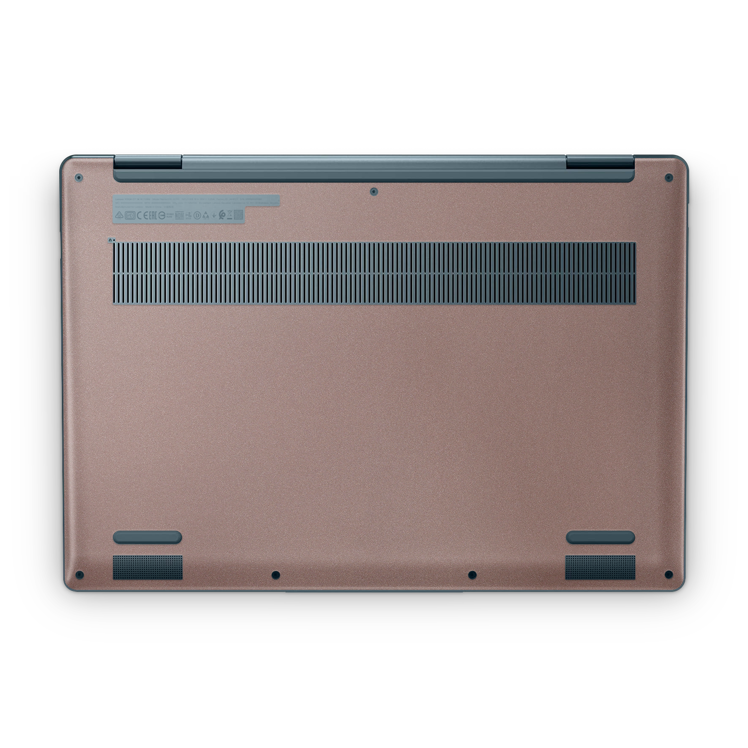 Lenovo Yoga 7I 14 2022 Professional Bottom Satin Frozen Berry Skin Wrap Cover