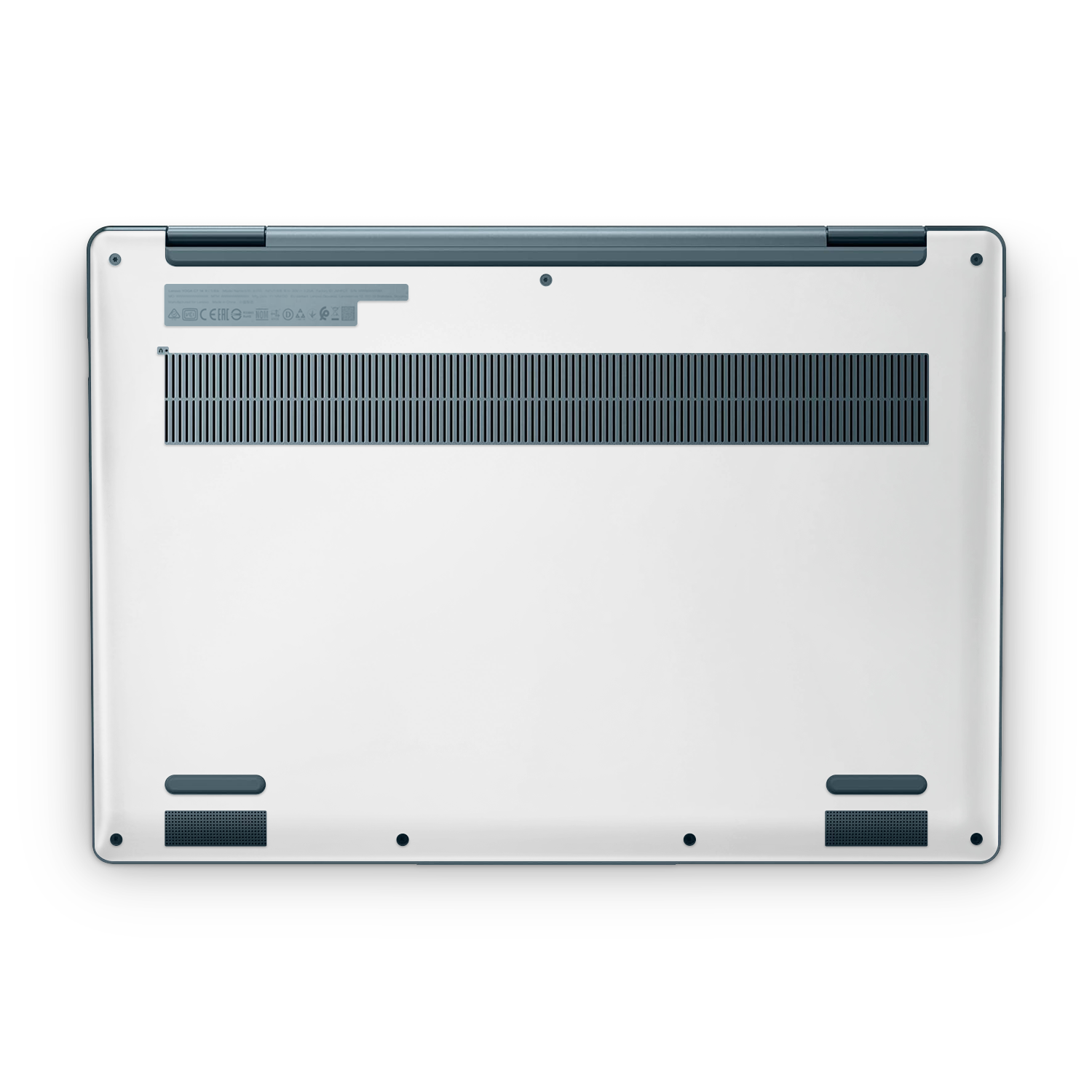 Lenovo Yoga 7I 14 2022 Professional Bottom Satin White Skin Wrap Cover