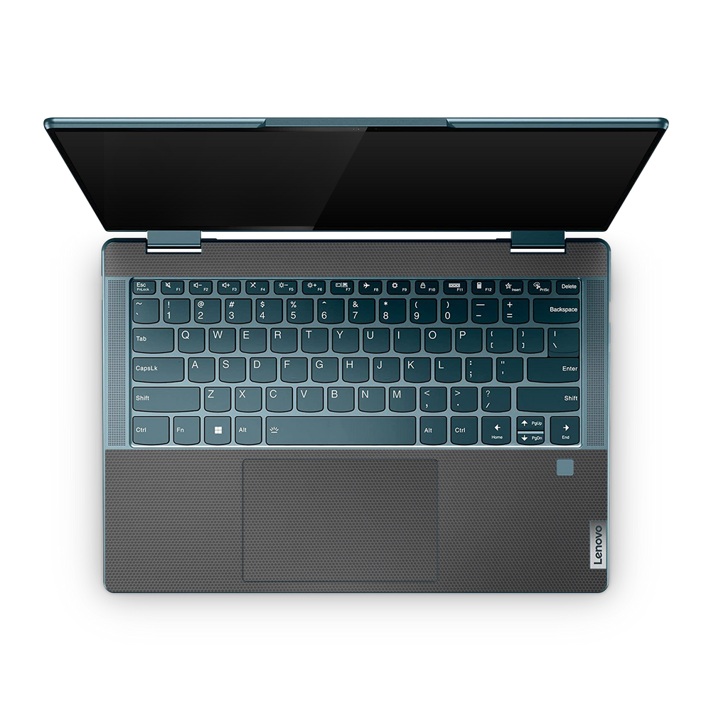 Lenovo Yoga 7I 14 2022 Professional Interior Black Matrix Skin Wrap Cover