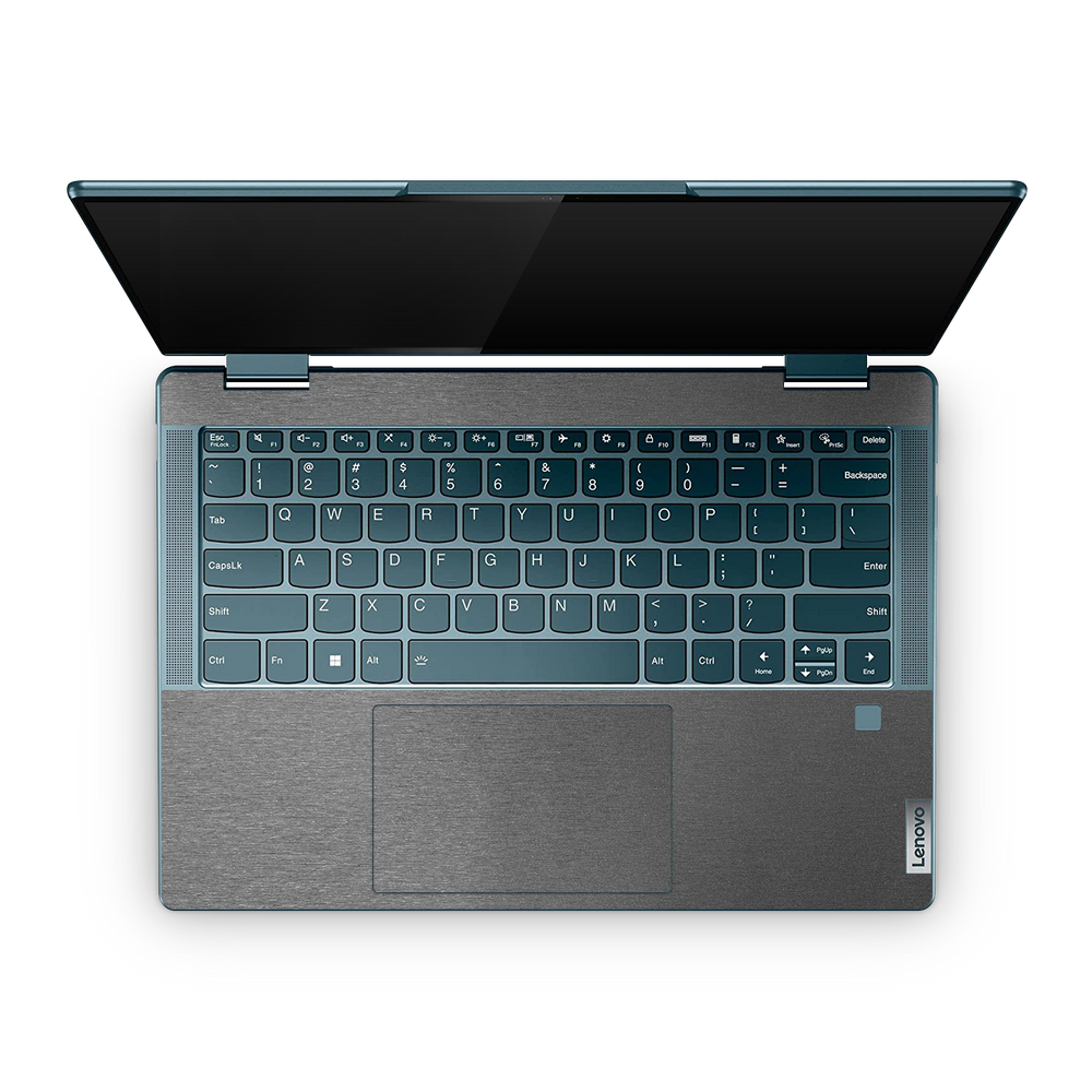 Lenovo Yoga 7I 14 2022 Professional Interior Brushed Black Skin Wrap Cover