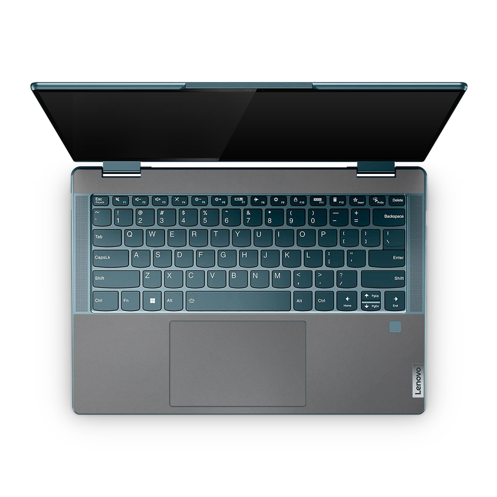 Lenovo Yoga 7I 14 2022 Professional Interior Charcoal Grey Skin Wrap Cover