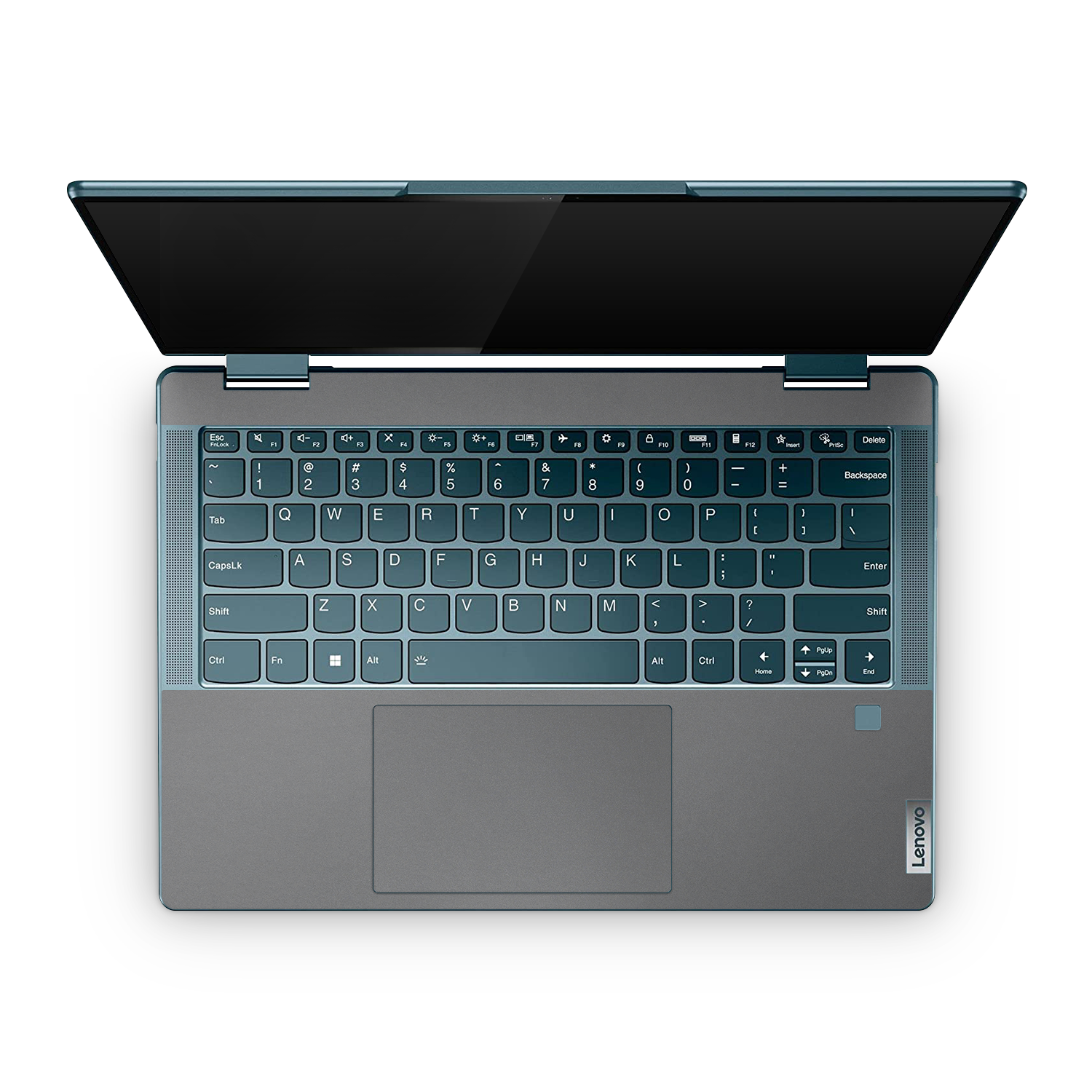 Lenovo Yoga 7I 14 2022 Professional Interior Charcoal Grey Skin Wrap Cover