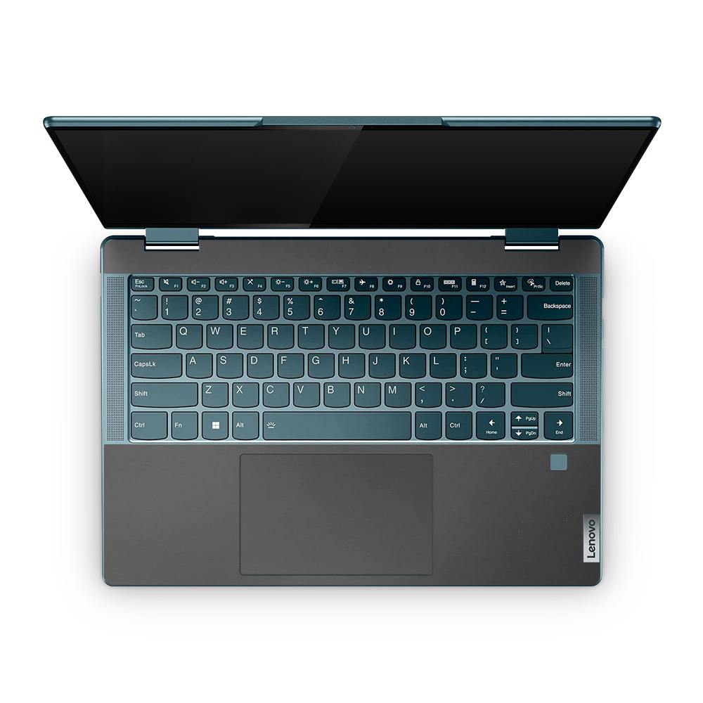 Lenovo Yoga 7I 14 2022 Professional Interior Matte Black Skin Wrap Cover