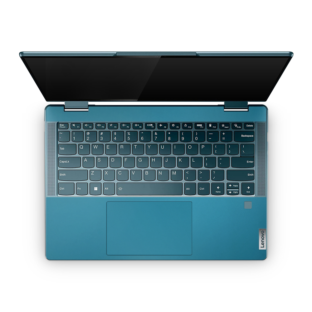 Lenovo Yoga 7I 14 2022 Professional Interior Satin Ocean Shimmer Skin Wrap Cover