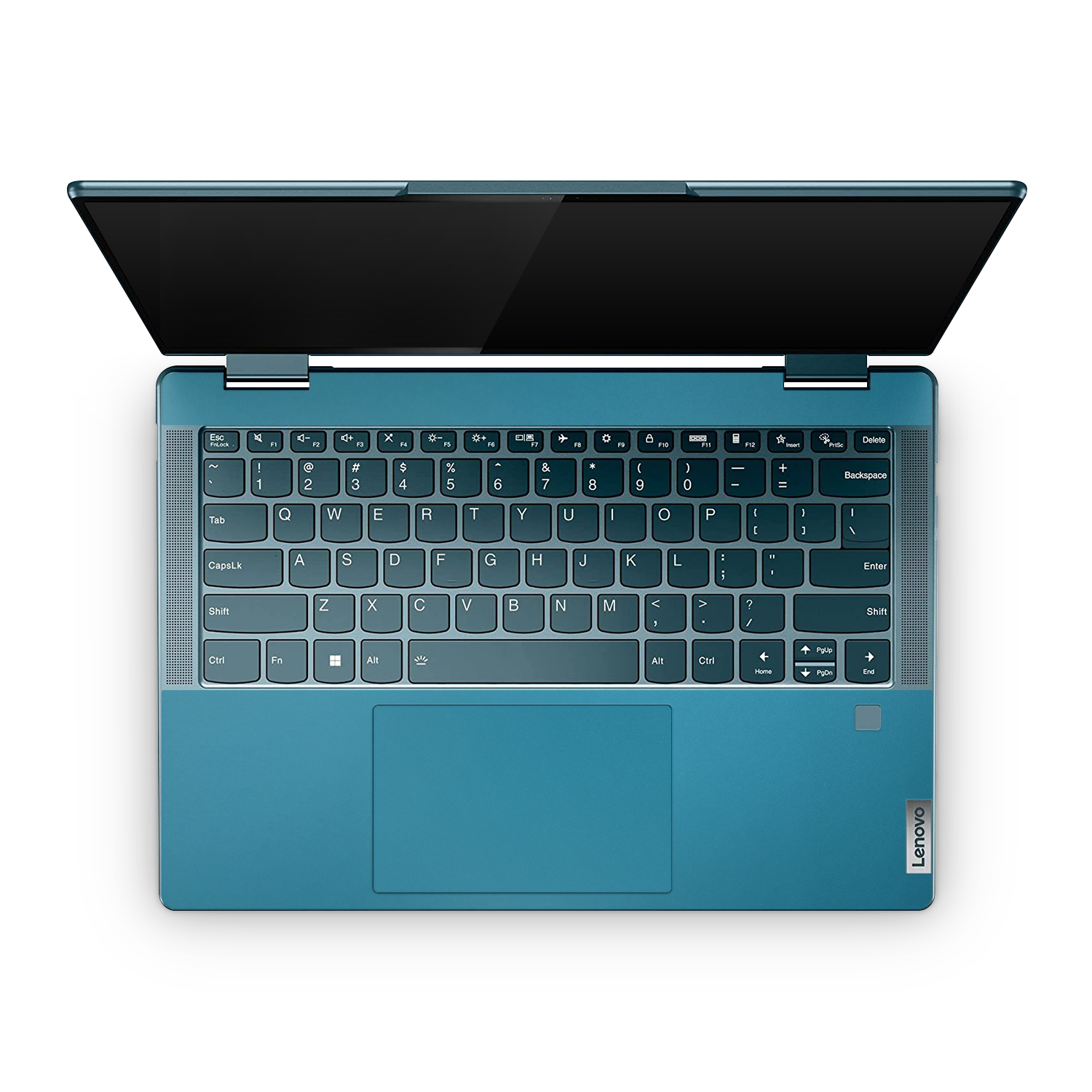 Lenovo Yoga 7I 14 2022 Professional Interior Satin Ocean Shimmer Skin Wrap Cover