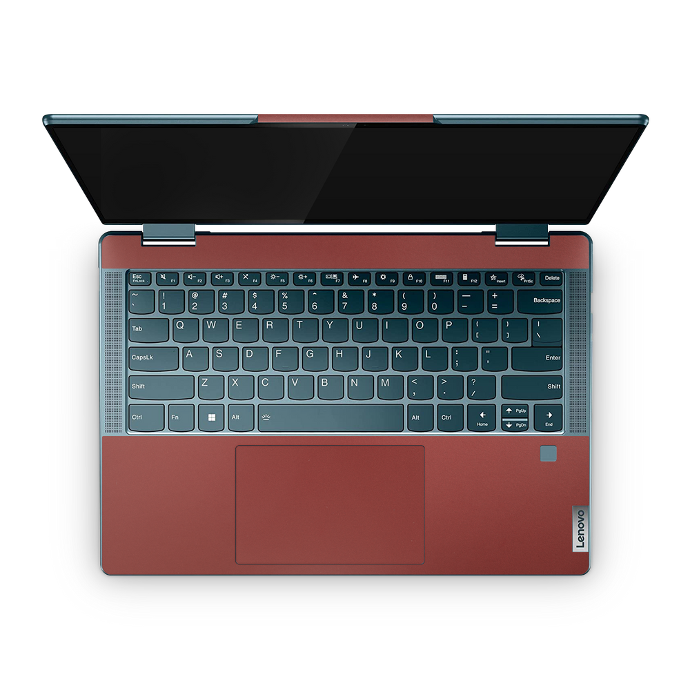 Lenovo Yoga 7i 14" 2022 Professional Interior Vampire Red Skin Wrap Cover