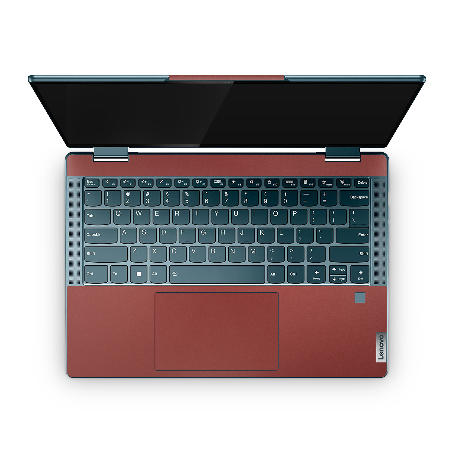 Lenovo Yoga 7i 14" 2022 Professional Interior Vampire Red Skin Wrap Cover