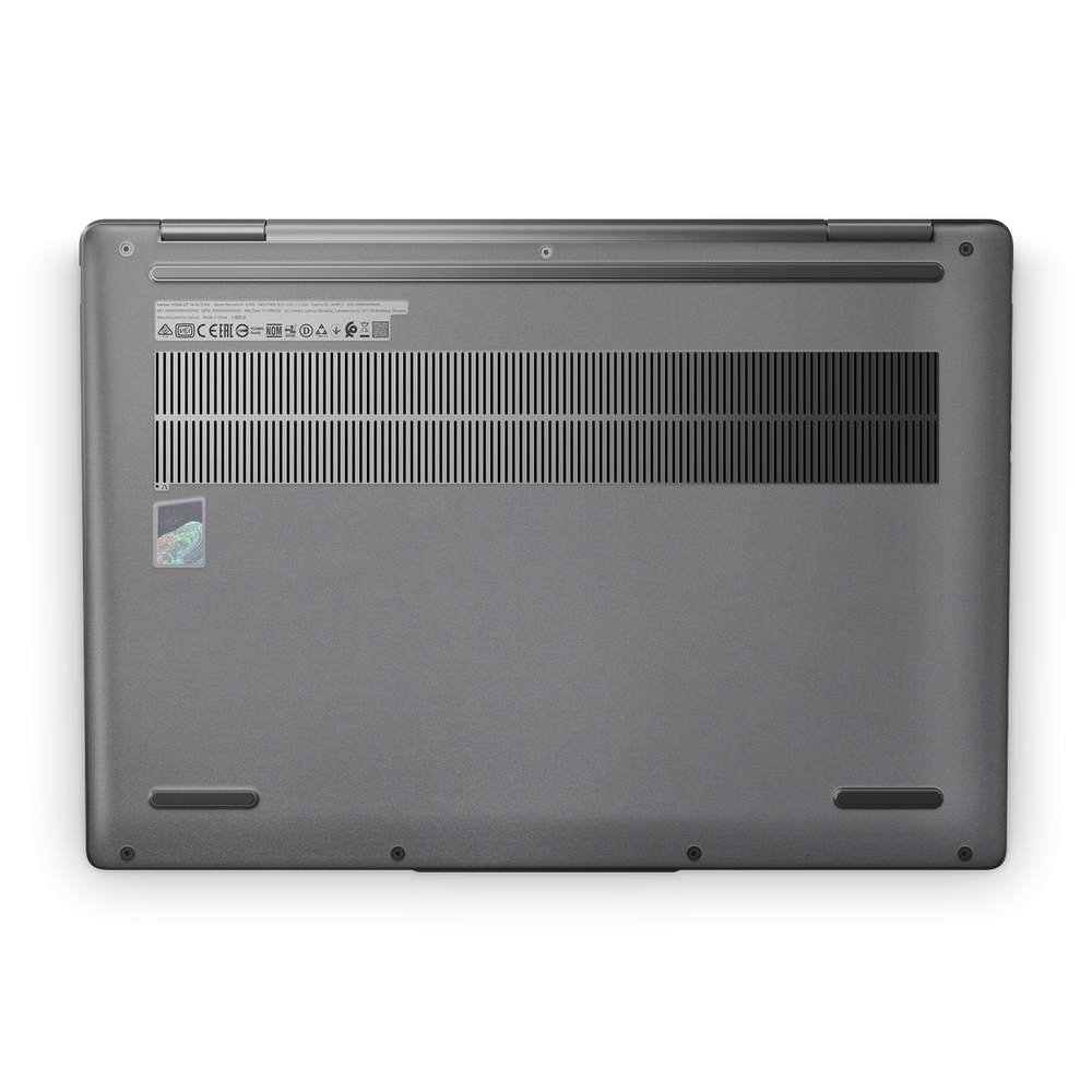 Lenovo Yoga 7I 14 2023 Professional Bottom Charcoal Grey Skin Wrap Cover