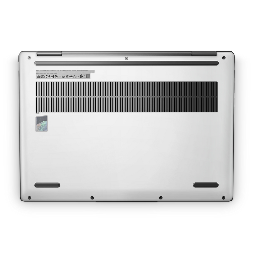 Lenovo Yoga 7I 14 2023 Professional Bottom Satin White Skin Wrap Cover