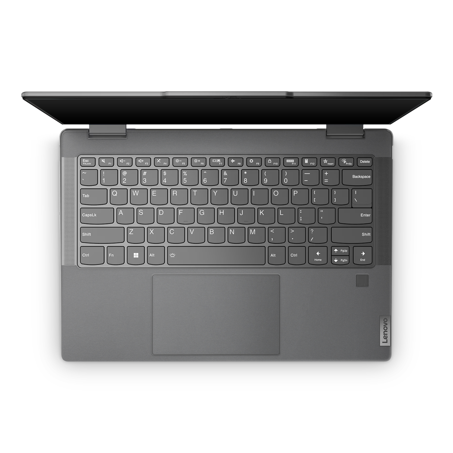 Lenovo Yoga 7I 14 2023 Professional Interior Charcoal Grey Skin Wrap Cover