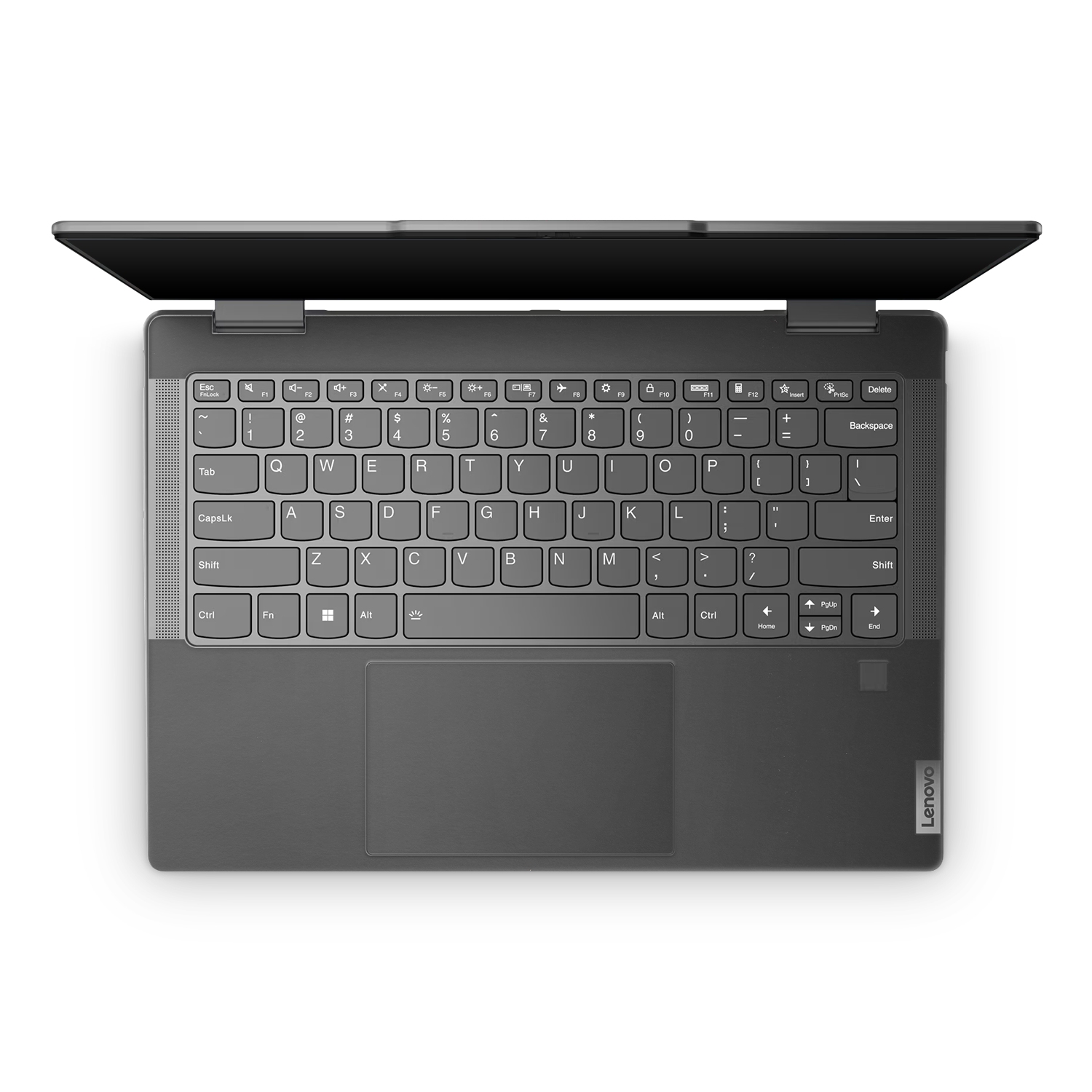 Lenovo Yoga 7I 14 2023 Professional Interior Matte Black Skin Wrap Cover