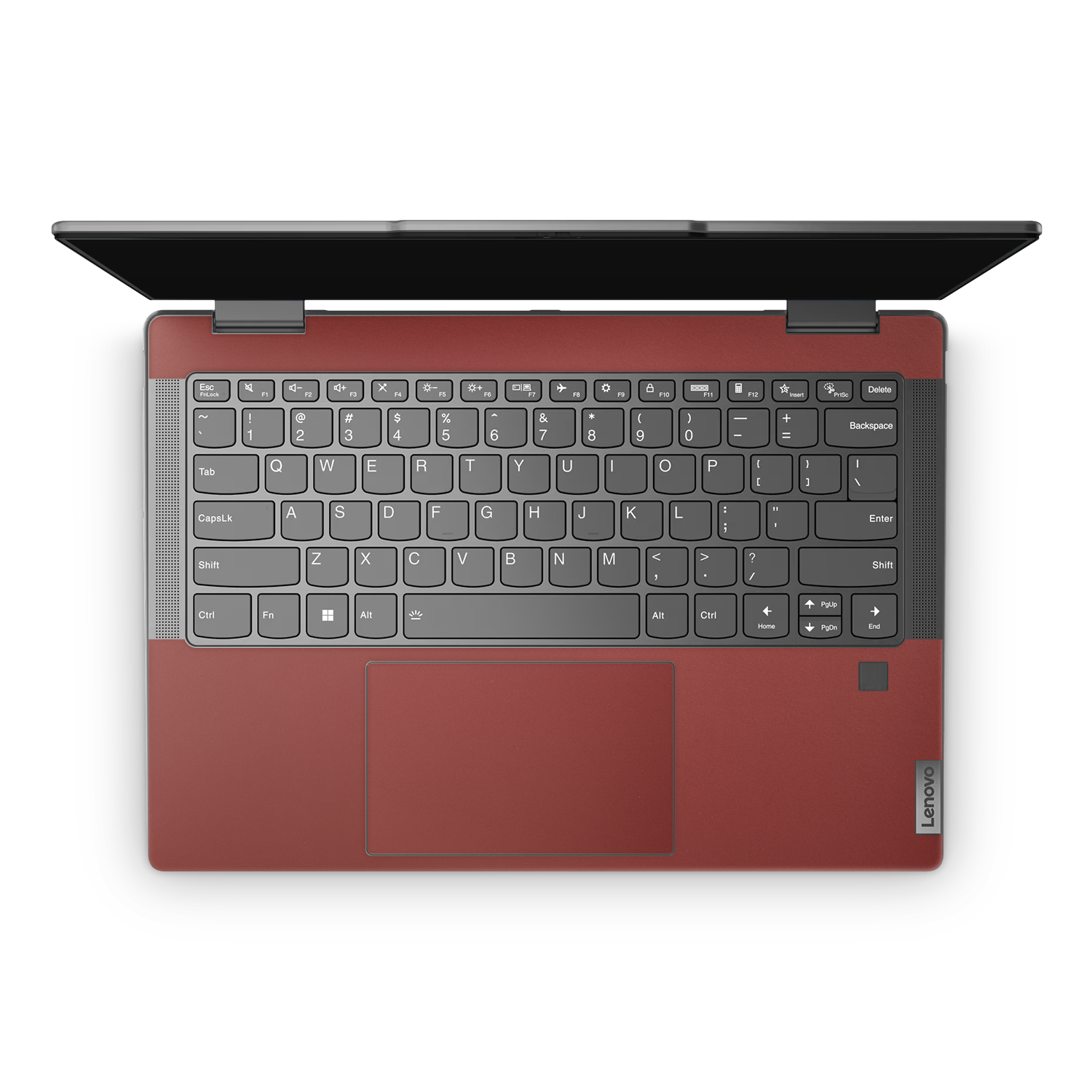 Lenovo Yoga 7i 14" 2023 Professional Interior Vampire Red Skin Wrap Cover