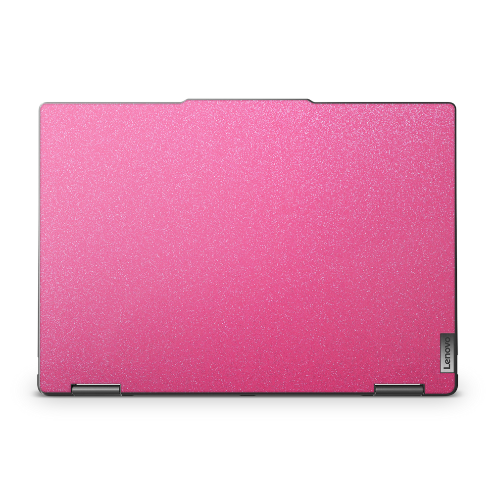 Lenovo Yoga 7I 14 2024 Essentials Pink Glitterbomb Skin Wrap Cover