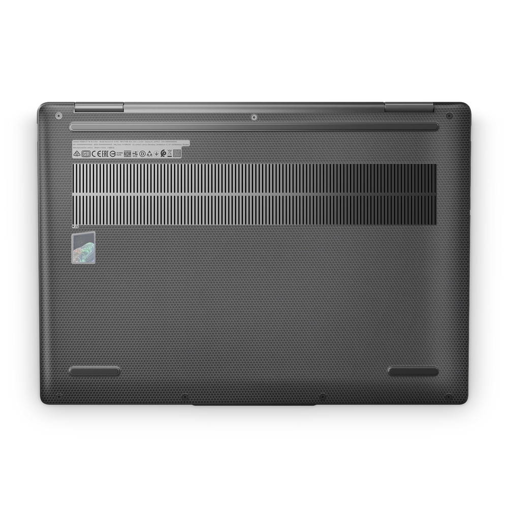 Lenovo Yoga 7I 14 2024 Professional Bottom Black Matrix Skin Wrap Cover