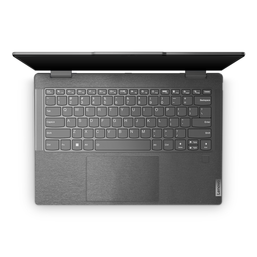 Lenovo Yoga 7I 14 2024 Professional Interior Brushed Black Skin Wrap Cover