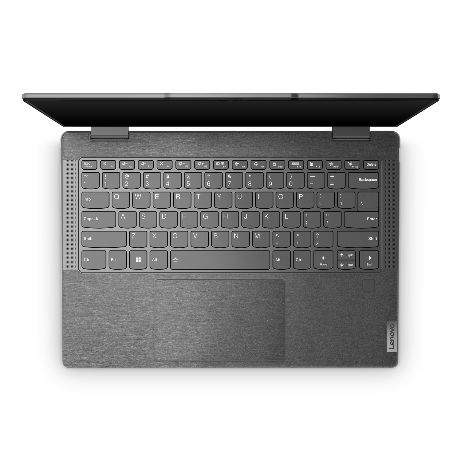 Lenovo Yoga 7I 14 2024 Professional Interior Brushed Black Skin Wrap Cover