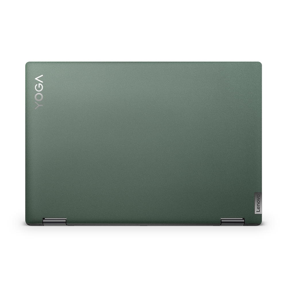 Lenovo Yoga 7i 16" 2022 Essentials Matte Green Metallic Skin Wrap Cover