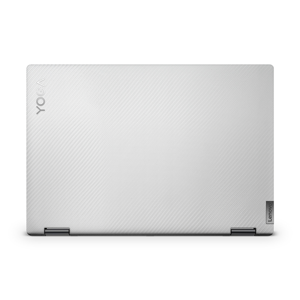 Lenovo Yoga 7I 16 2022 Essentials White Carbon Fiber Skin Wrap Cover