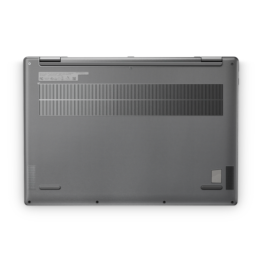 Lenovo Yoga 7I 16 2022 Professional Bottom Charcoal Grey Skin Wrap Cover