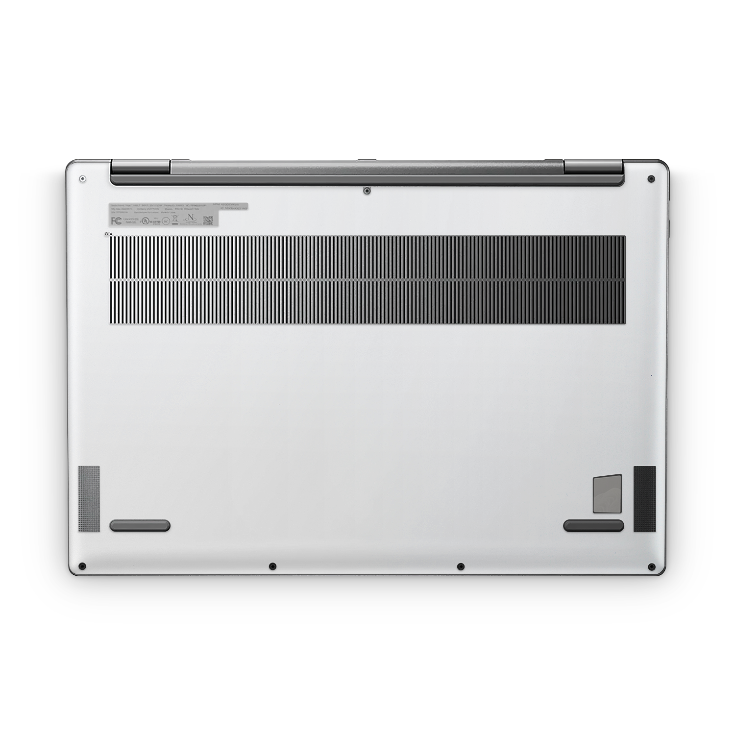 Lenovo Yoga 7I 16 2022 Professional Bottom Frosty Vanilla Skin Wrap Cover