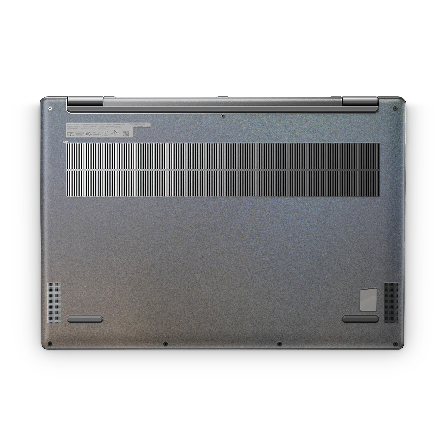 Lenovo Yoga 7I 16 2022 Professional Bottom Prism Skin Wrap Cover