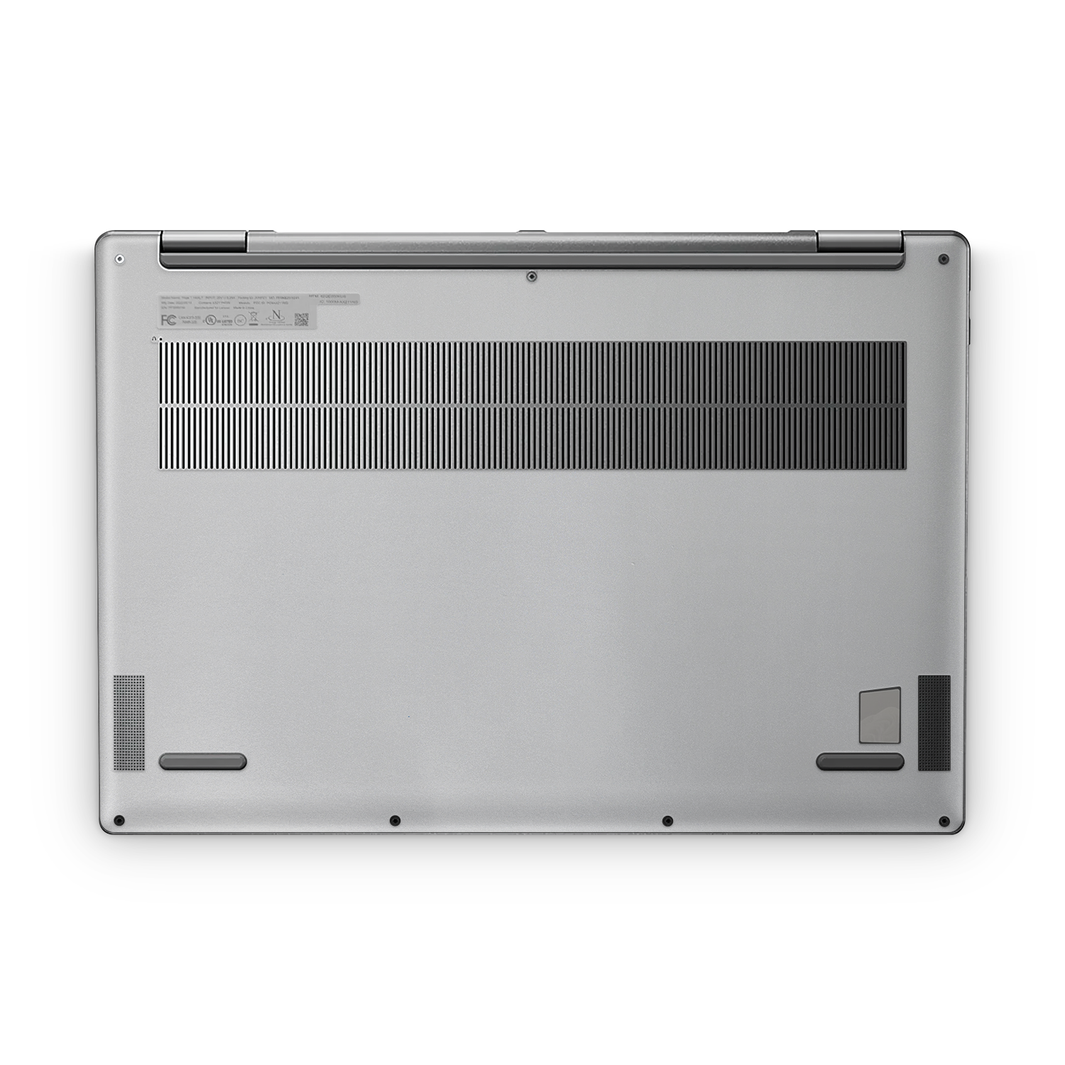 Lenovo Yoga 7I 16 2022 Professional Bottom Satin Aluminum Skin Wrap Cover