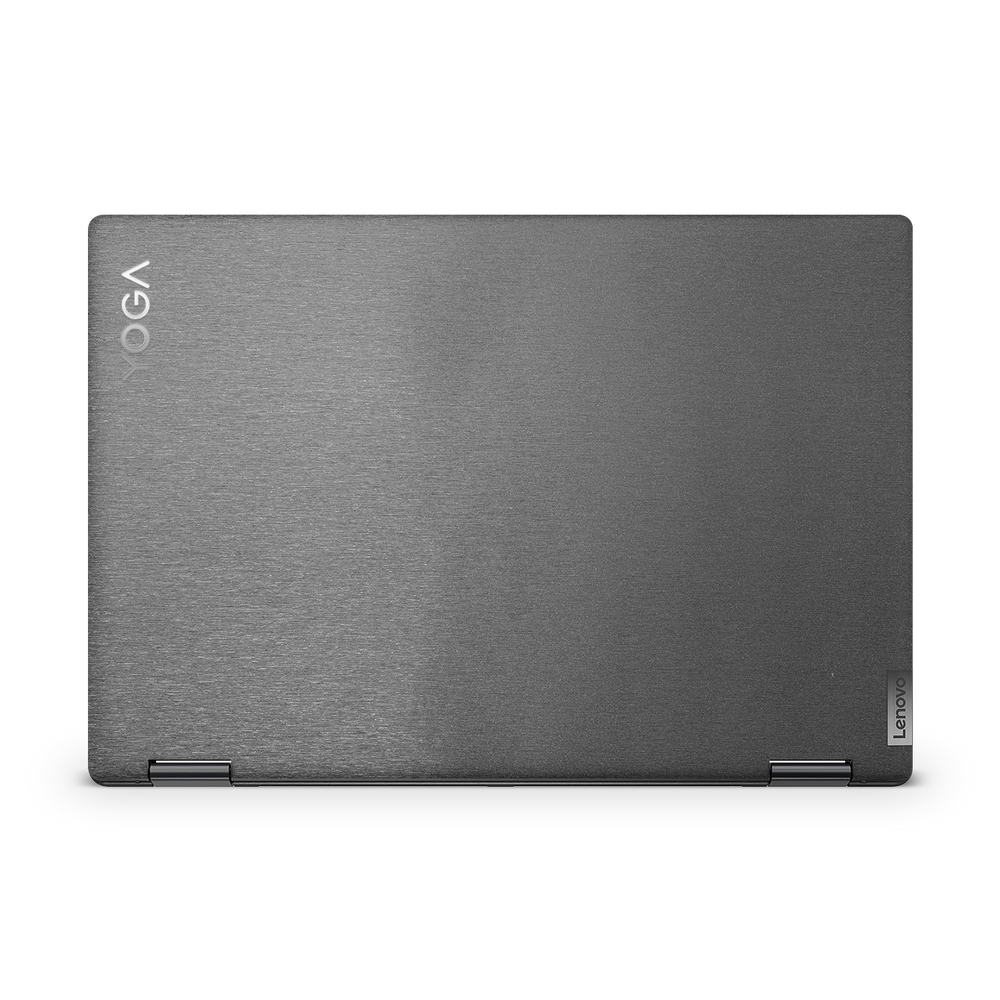 Lenovo Yoga 7I 16 2022 Professional Brushed Black Skin Wrap Cover