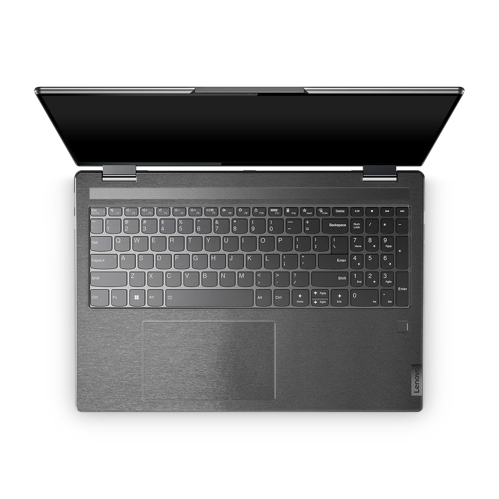 Lenovo Yoga 7I 16 2022 Professional Interior Brushed Black Skin Wrap Cover