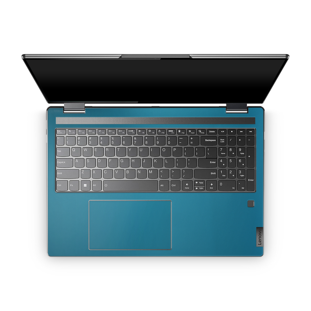 Lenovo Yoga 7I 16 2022 Professional Interior Satin Ocean Shimmer Skin Wrap Cover