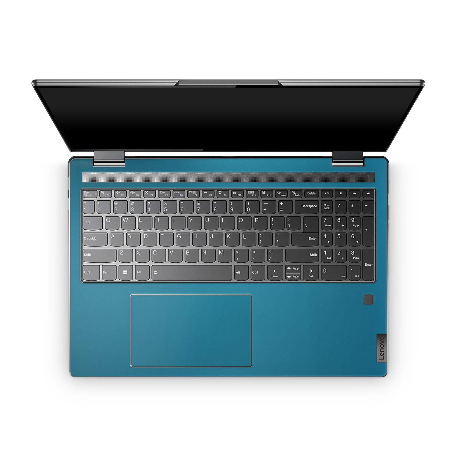 Lenovo Yoga 7I 16 2022 Professional Interior Satin Ocean Shimmer Skin Wrap Cover