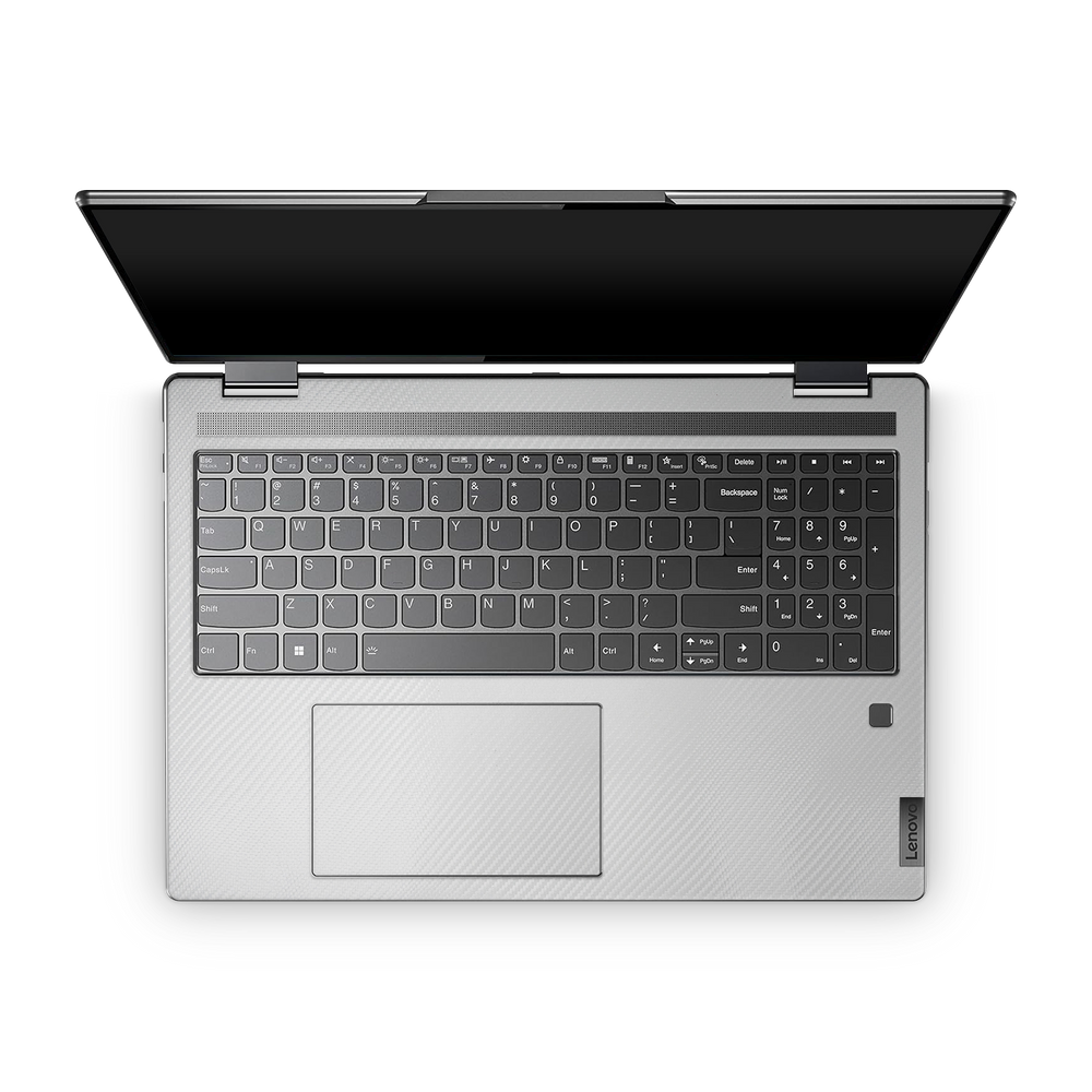 Lenovo Yoga 7I 16 2022 Professional Interior White Carbon Fiber Skin Wrap Cover