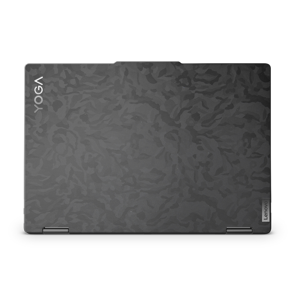 Lenovo Yoga 7I 16 2023 Essentials Black Camo Skin Wrap Cover