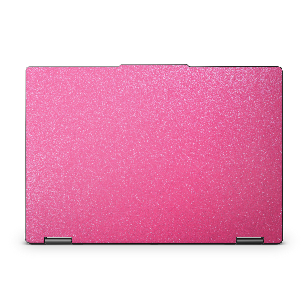 Lenovo Yoga 7I 16 2023 Essentials Pink Glitterbomb Skin Wrap Cover
