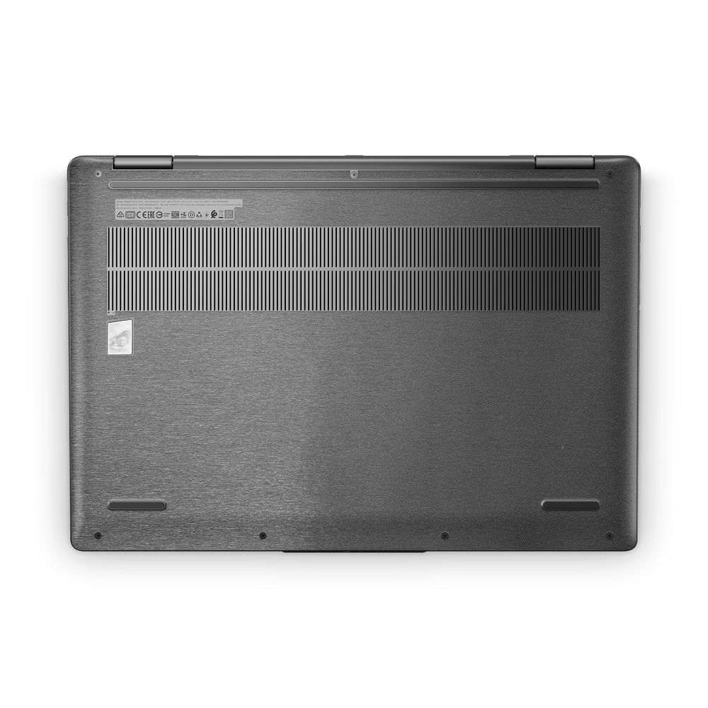 Lenovo Yoga 7I 16 2023 Professional Bottom Brushed Black Skin Wrap Cover