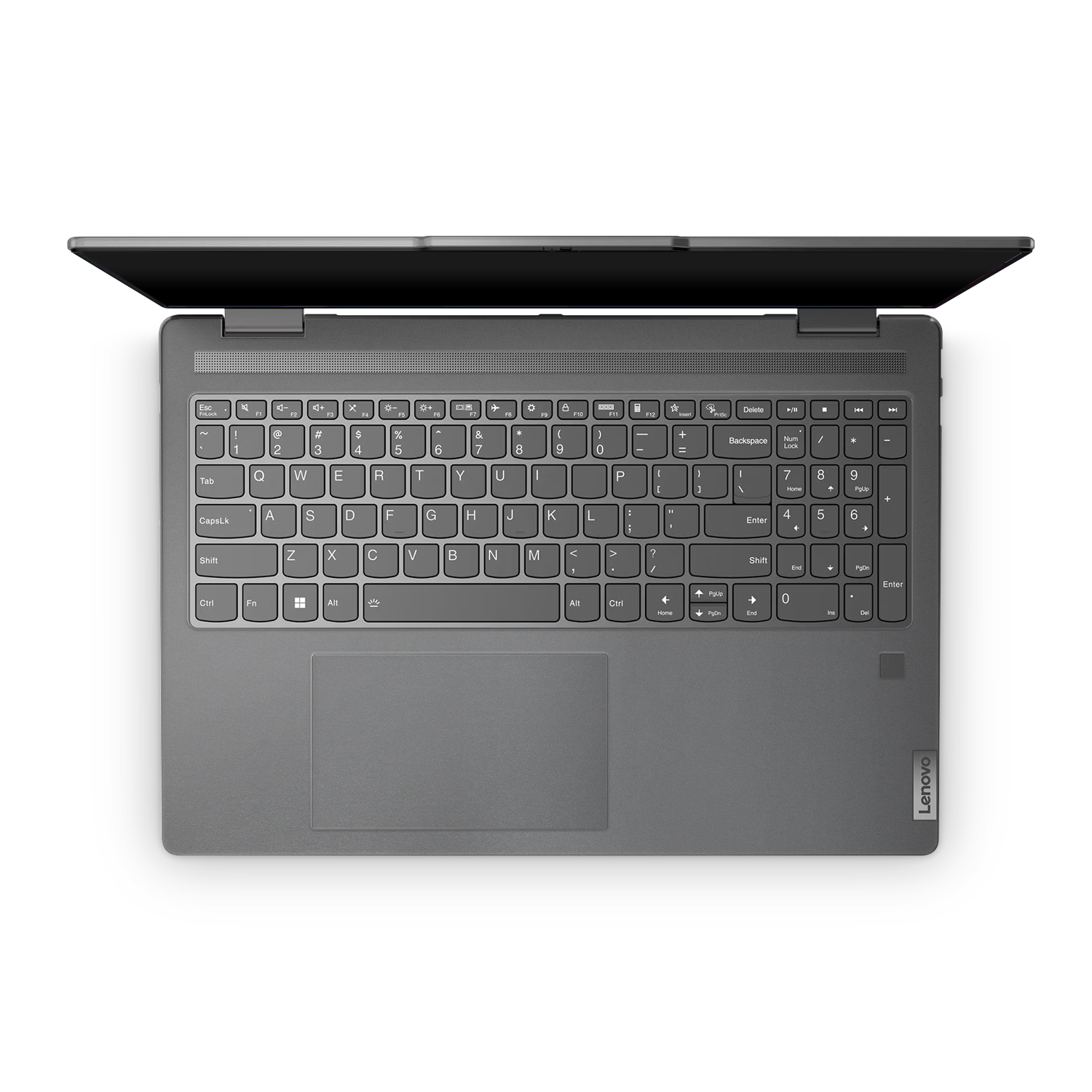 Lenovo Yoga 7I 16 2023 Professional Interior Charcoal Grey Skin Wrap Cover